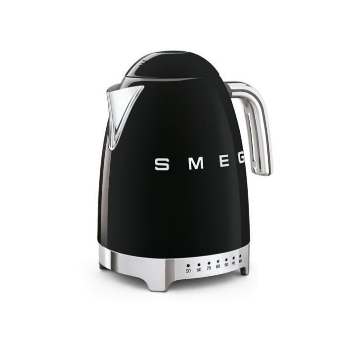 Chaleira SMEG estilo anos 50 KLF04BLEU - 1,7L - 2400W - Preta