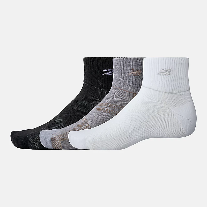Skarpetki do kostki Repreve do biegania unisex, 3 pezzi – colore rosso
