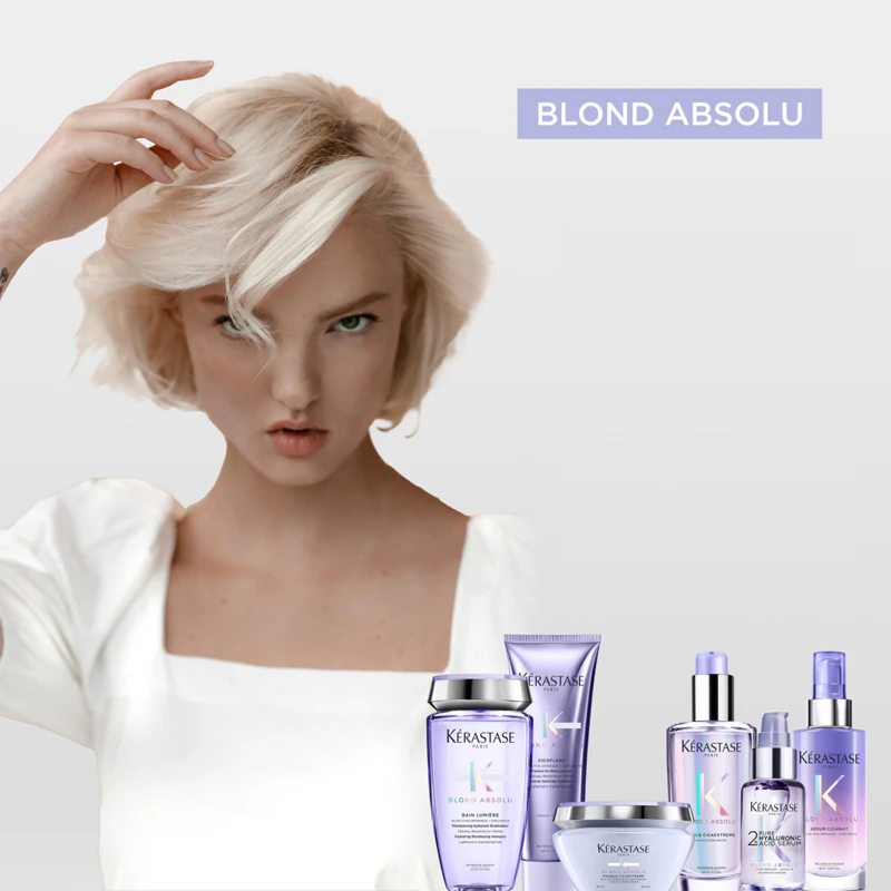 Kérastase Blond Absolu Cicaflash - Cuidado intensivo para cabelos descoloridos ou com mechas.