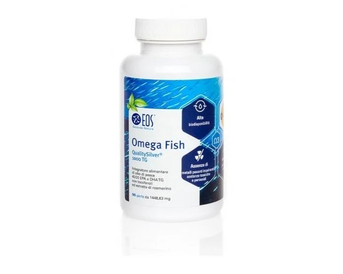 EOS Omega Fish, maat 1000, 90 korrels, EPA en DHA
