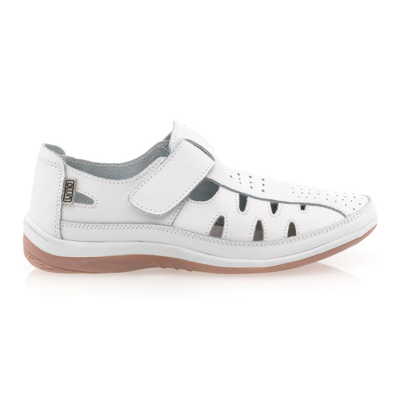 Zapatos blancos cómodos para mujer