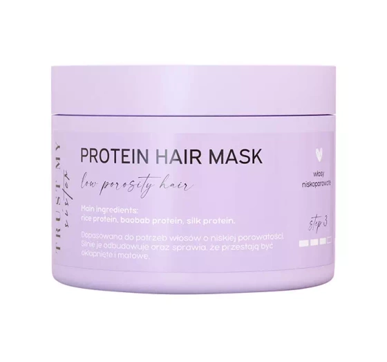 Trust My Sister proteinowa maska do włosów niskoporowatych 150 g