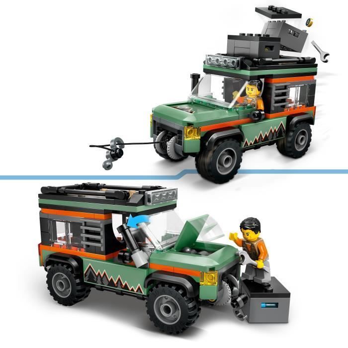 LEGO City 60447 Off-Road 4x4 Truck - Bouwset voor jongens vanaf 6 jaar
