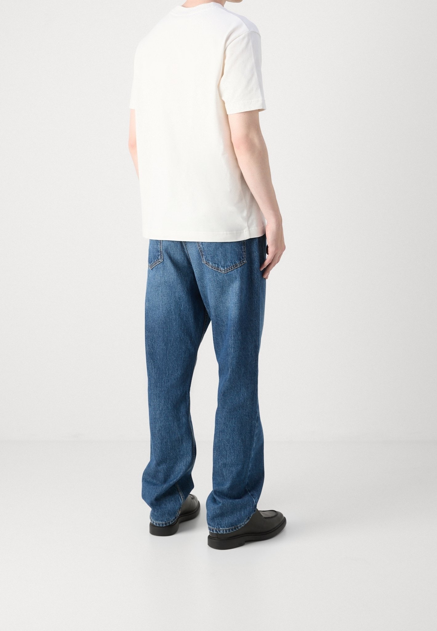 Calvin Klein Jeans T-shirt met print - gebroken wit