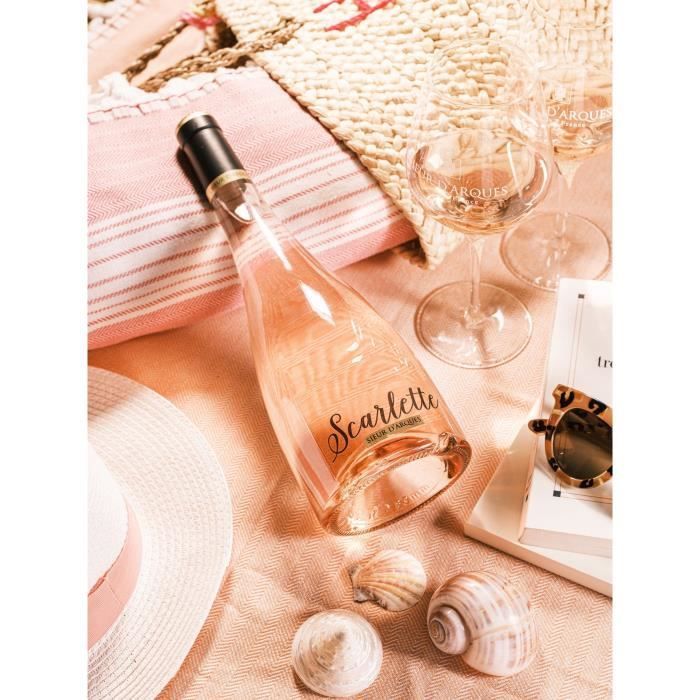 IGP Pays d'Oc SIEUR D'ARQUES Scarlette Rosé 75 cl x6