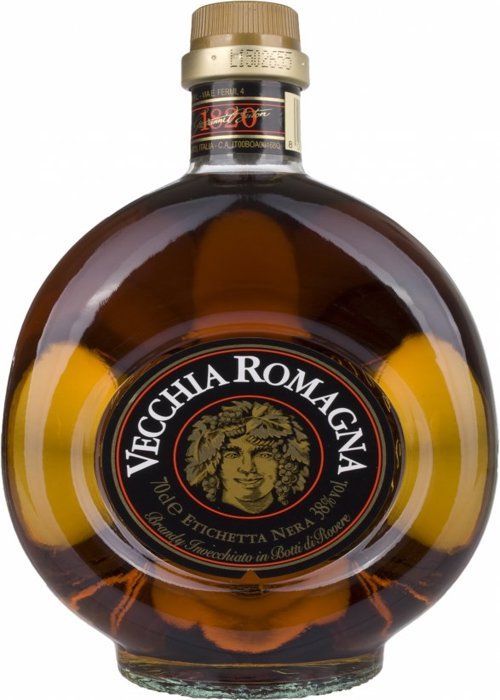 Digestif-eau de vie Vecchia romagna - Vecc1 - Emilia-Romagna Etichetta Nera Brandy 70 cl