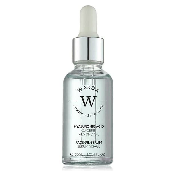 Siero oleoso idratante potenziato all'acido ialuronico Warda 30 ml