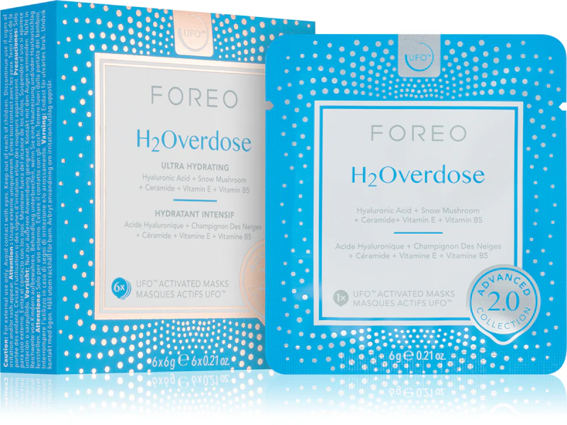 Máscara facial hidratante FOREO UFO™ H2Overdose