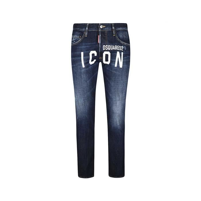 Pantalones vaqueros Dsquared para hombre - Corte recto - Azul