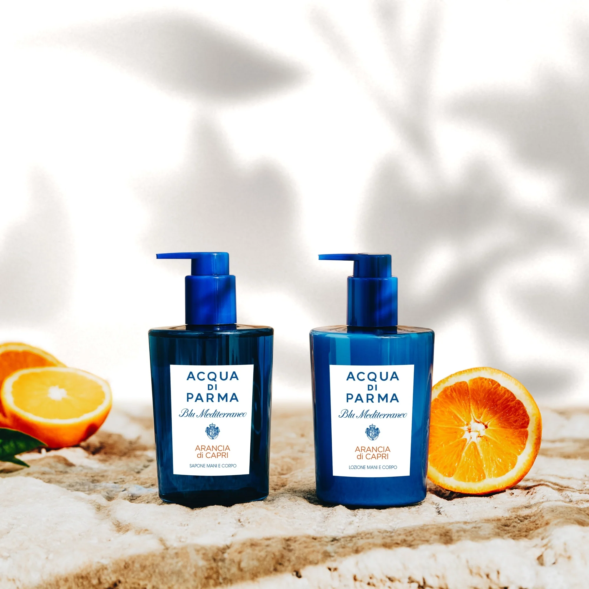 Blu Mediterraneo Arancia di Capri Sapone Mani e Corpo - Bagno e Doccia, Detergente Mani