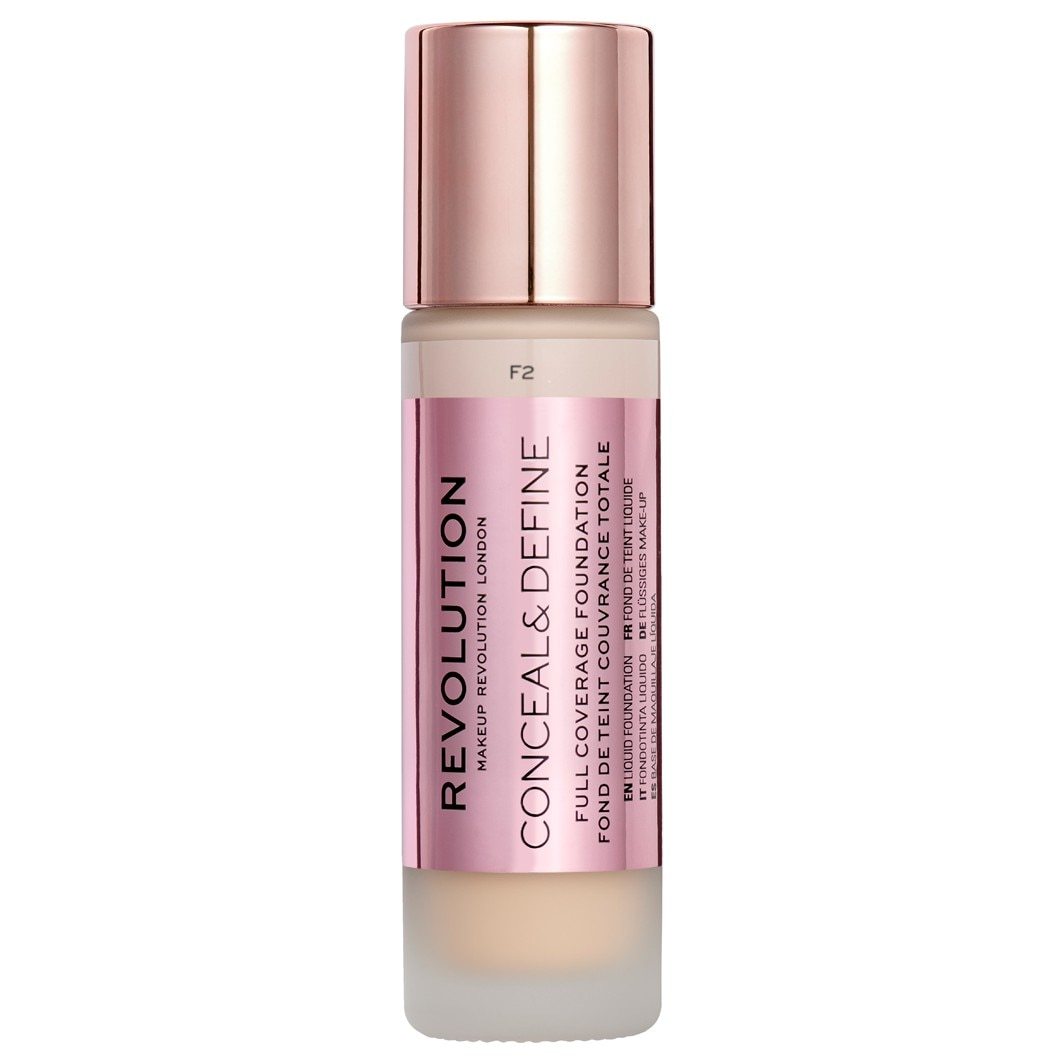 „Revolution Foundation“ maskuojamasis ir apibrėžiamasis makiažo pagrindas – 23 ml