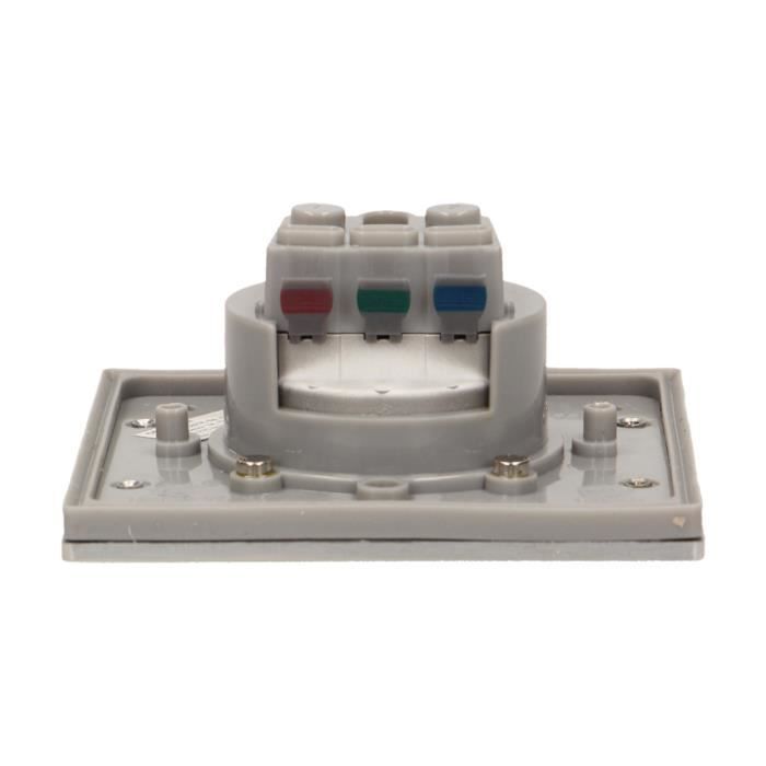 Waterdicht stopcontact - Roestvrij staal - 2P+E - IP55 - 3680W - Voor buiten