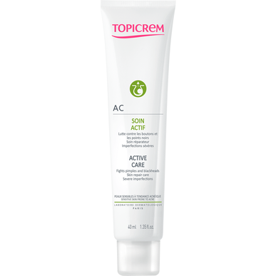 Topicrem AC Soin Actif Care Reparerende krem for alvorlige ujevnheter 40 ml