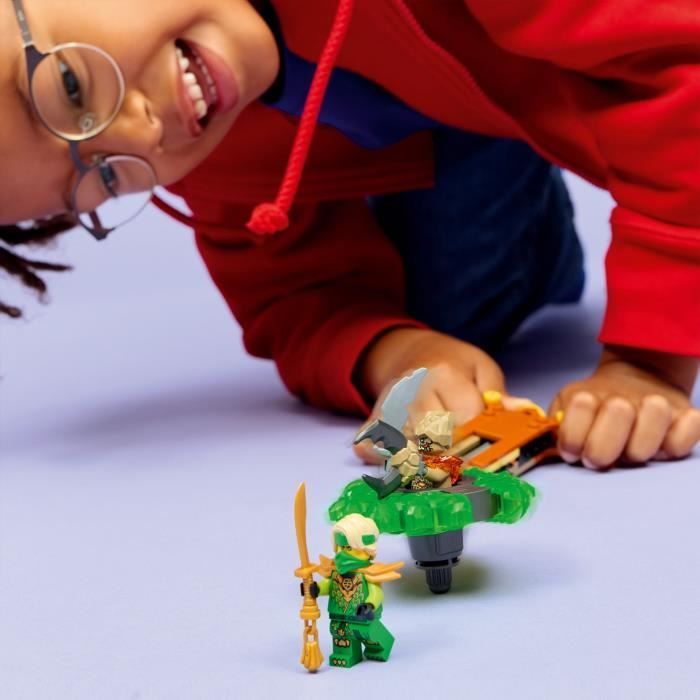 LEGO NINJAGO 71850 Lloyd contra la peonza del monstruo de la Tierra - Set de construcción