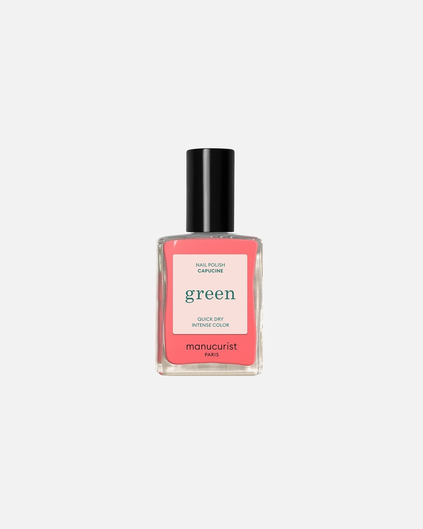 lak na nechty Manucurist zelený rýchloschnúci - 15 ml