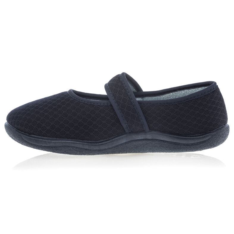 Pantoufles Femme Bleu