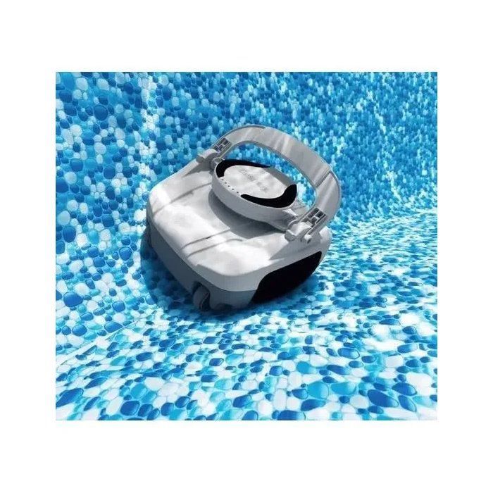 Kit de piscina tubular elevada BESTWAY - Steel Pro Max™ - 404 x 201 x 100 cm - Rectangular + Robot Quartz