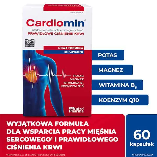 Cardiomin, Preparat wspomagający układ krążenia, Tabletki
