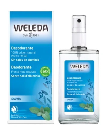 WELEDA Desodorante en spray refrescante con salvia 100 ml