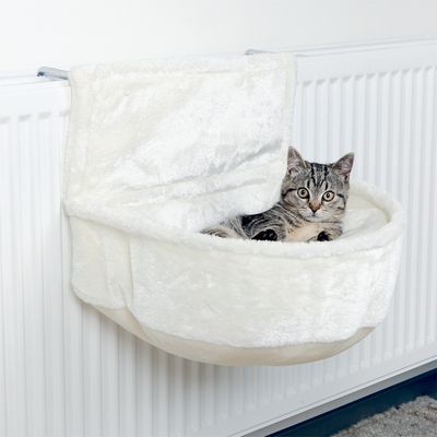 Trixie Kosepose til radiator - hvit