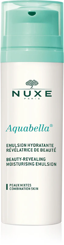 Nuxe Aquabella, emulsão embelezadora e hidratante para pele mista.