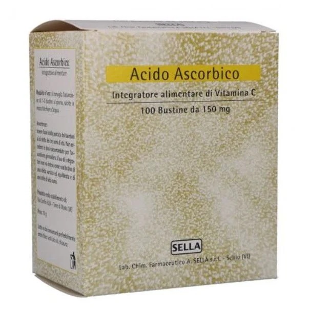 SELLA Ascorbinezuur 100 zakjes