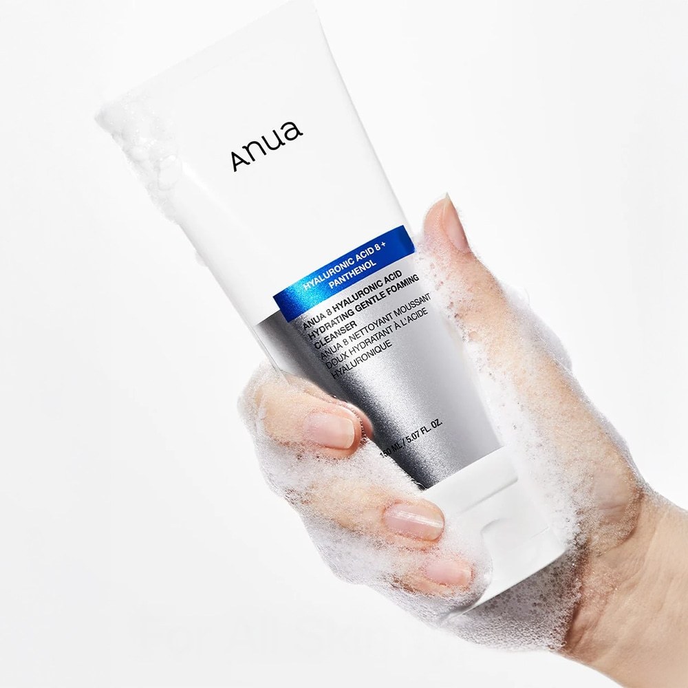 Anua pjena za čišćenje lica 8 hijaluronska kiselina hidratantna, nježna pjena za čišćenje - 150 ml