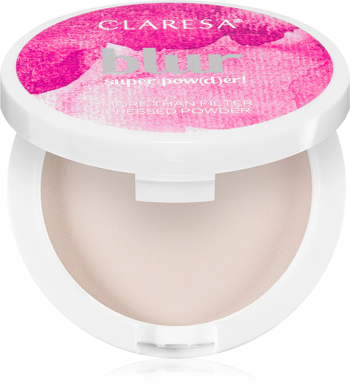 Claresa Super Pow(d)er Blur compactpoeder voor een perfecte look.