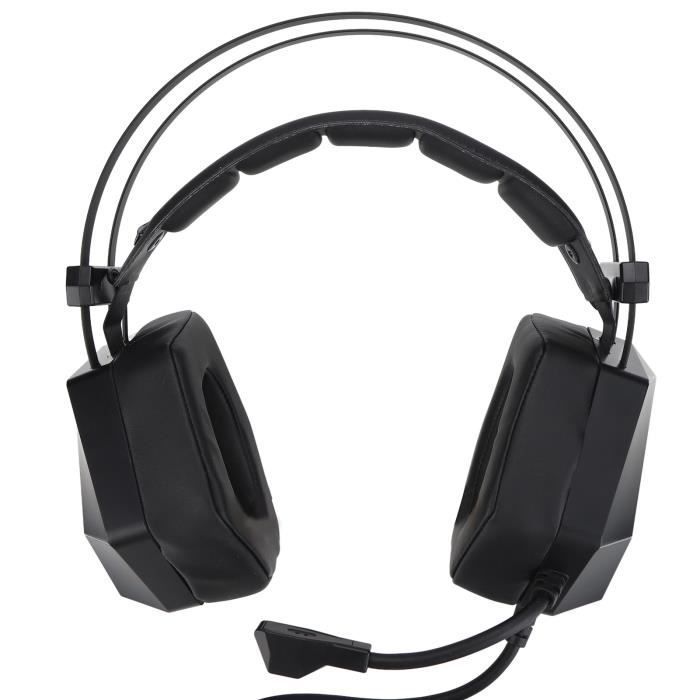 Auriculares para juegos TBEST THS300 A3 Pro - RGB - Sonido envolvente 7.1 - Micrófono con cancelación de ruido