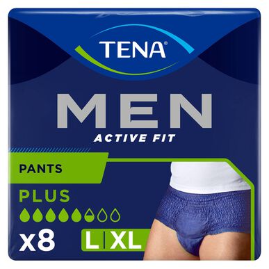 Tena  Cuecas Incontinência Homem Plus L      8 un 8 un