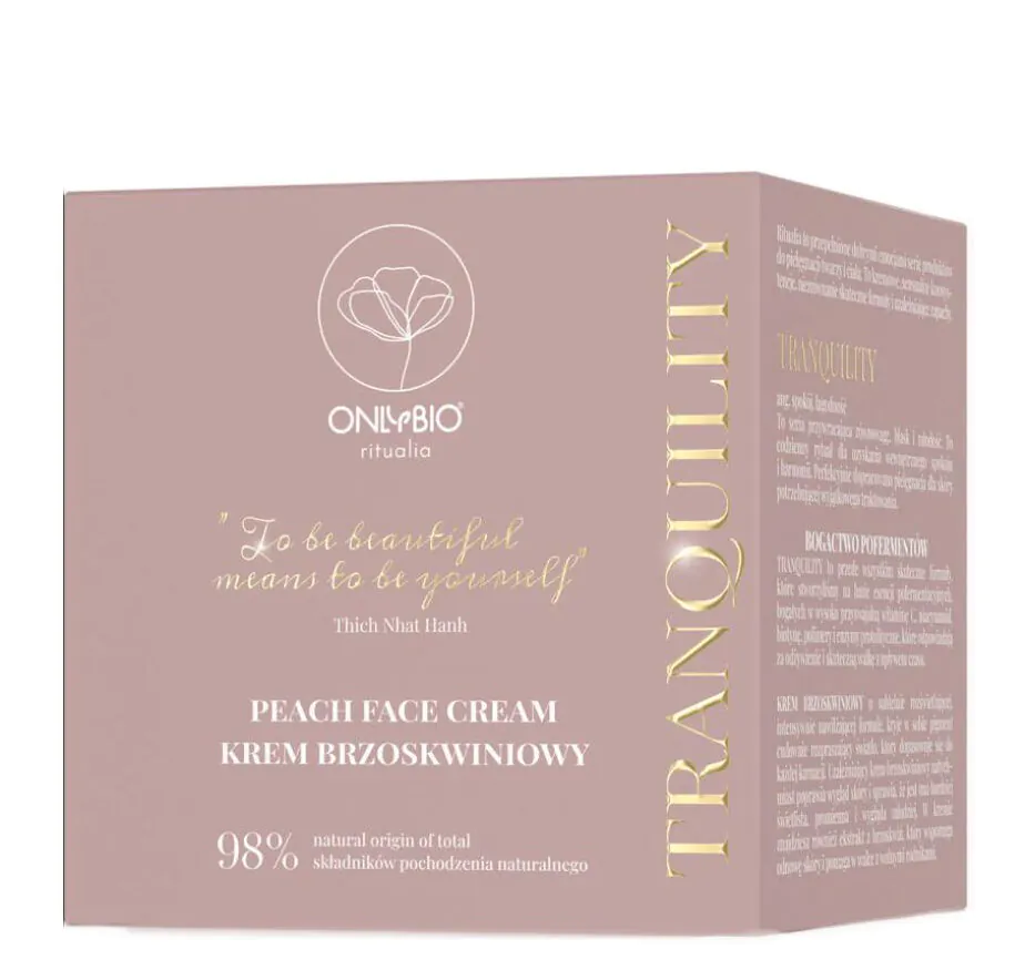 OnlyBio Ritualia Tranquility Krem brzoskwiniowy