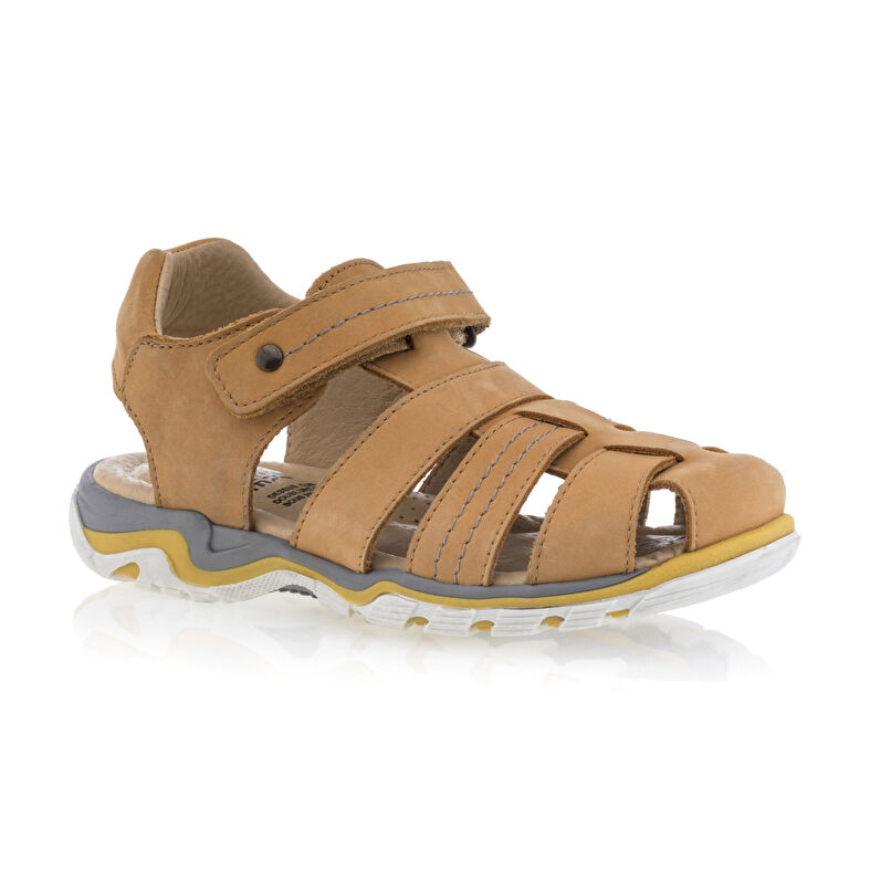 Żółte sandały chłopięce / buty z odkrytymi palcami