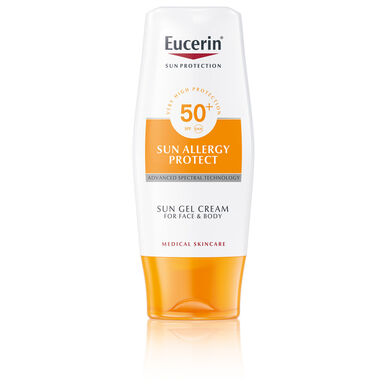 Protector solar corporal Eucerin Sun Allergy Protect SPF50