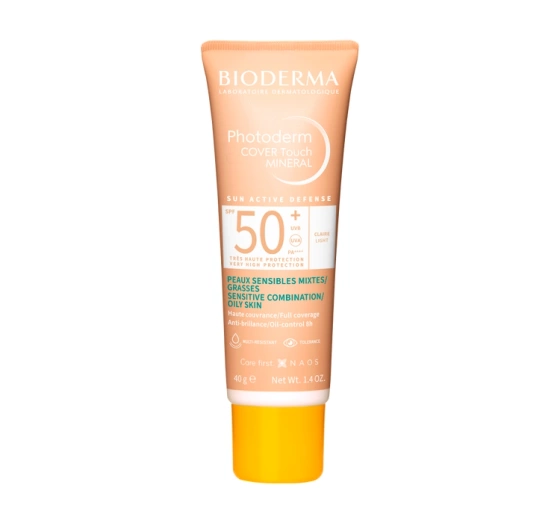 Bioderma Cover Touch Mineral kryjący fluid mineralny Light SPF50  40 g