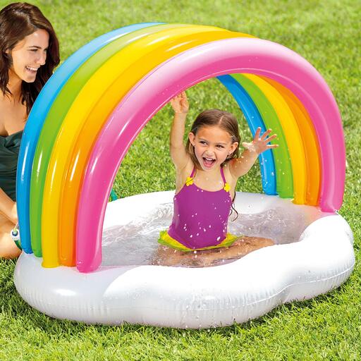 Inflatable Rainbow Pool