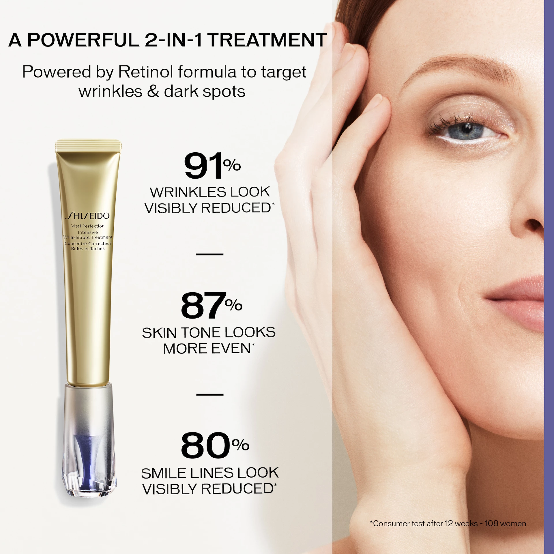 Shiseido Vital Perfection intenzivni tretman protiv bora 20 ml