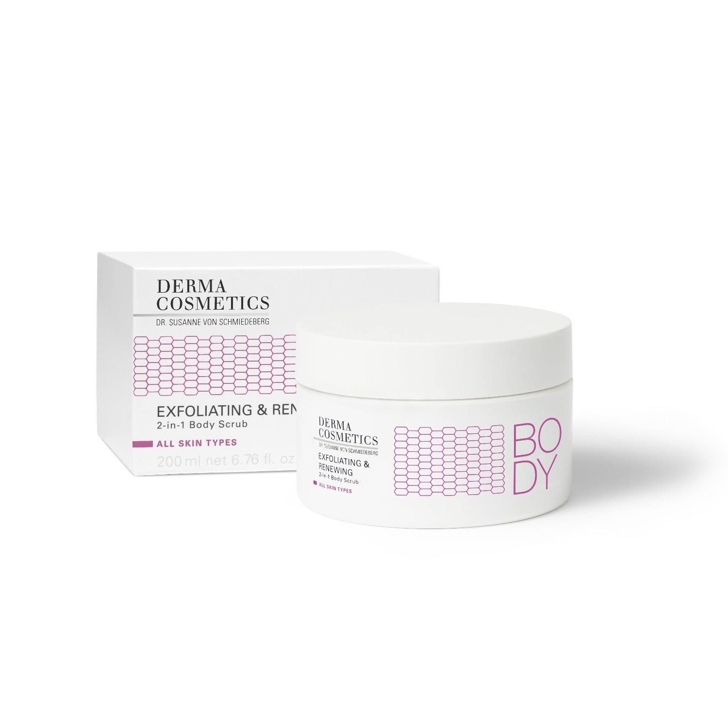 Dr. Susanne von Schmiedeberg All-in-One Care EXFOLIATING & RENEWING 2-in-1 kūno šveitiklis – 200 ml