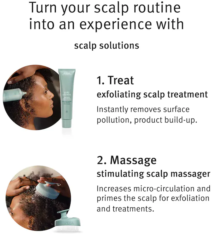 Aveda Scalp Solutions Gel esfoliante para regeneração do couro cabeludo