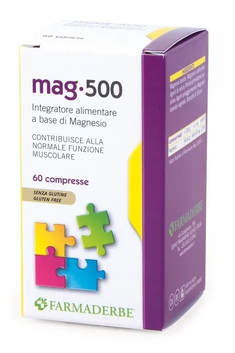 FARMADERBE Mag 500 60 tabletti