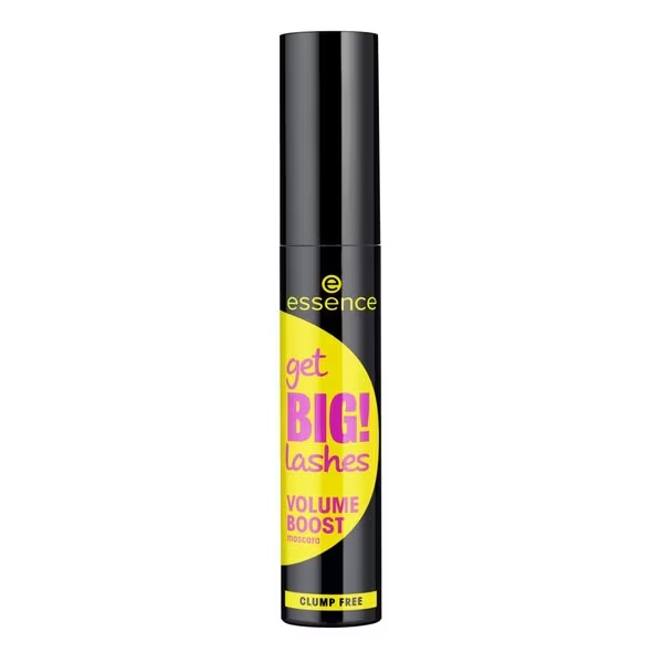 Essence Get Big! Lashes 01 Black Volume Boost skropstu tuša