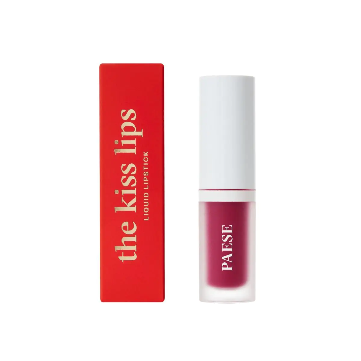 Paese The Kiss Lips - Pomadka w płynie 05 Raspberry Red 3,4ml