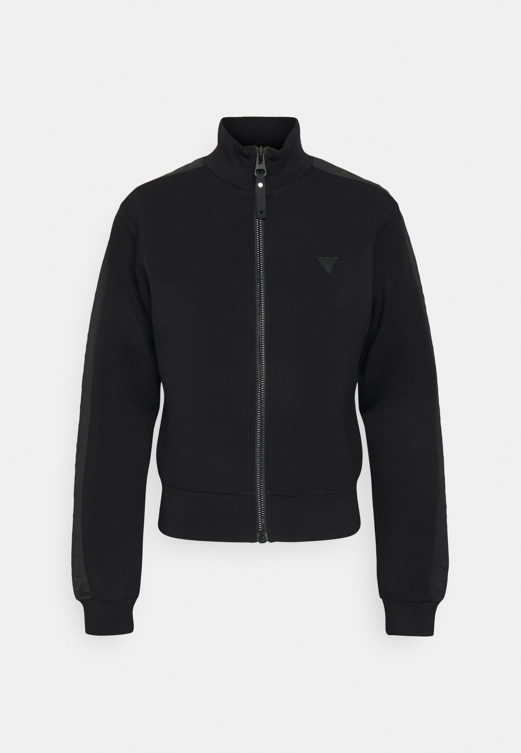 Guess NEW ALLIE ZIP - Felpa con zip - nero intenso