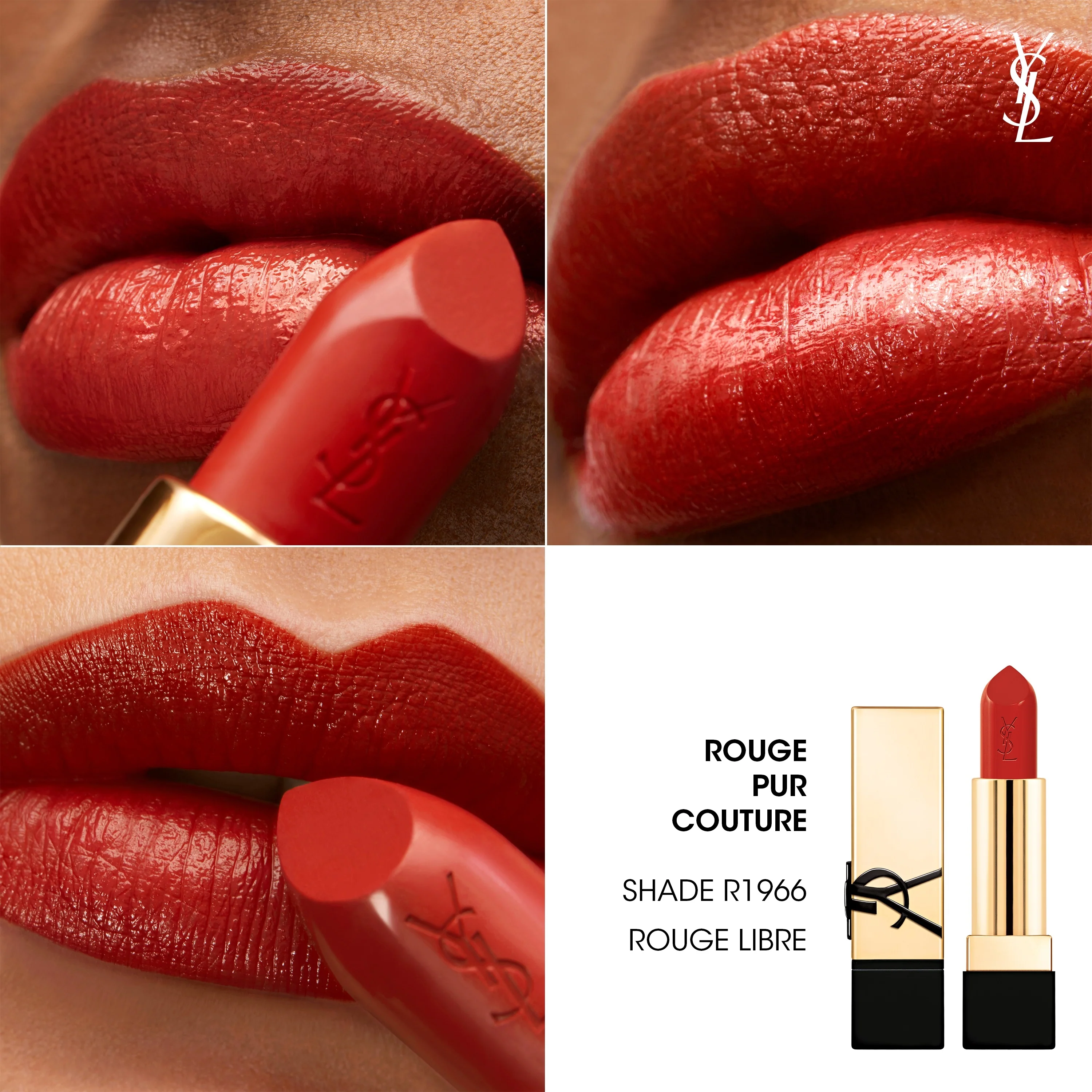 Labbra Rouge Pur Couture - Rossetto Satinato - Rossetto