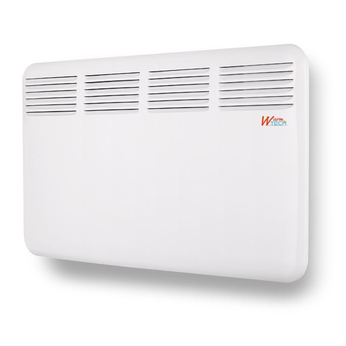 Aquecedor de parede de 2000 W - 4 modos - Termostato eletrônico - Temporizador de 24 horas - Tecnologia Warm Tech