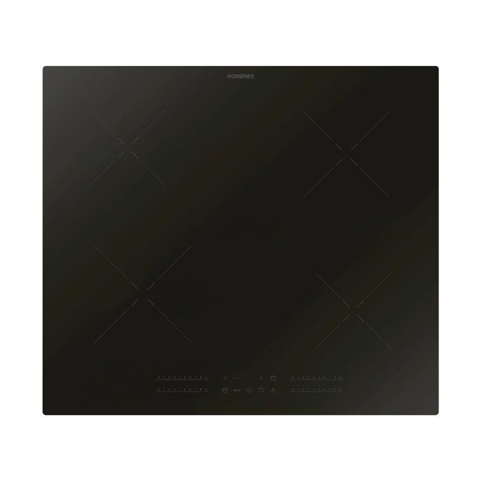 Placa de cocina de inducción ROSIERES RI642CBB - 4 vestíbulos - 7 200 W - L 60 cm