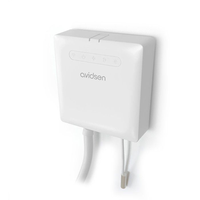 Módulo conectado para radiador - AVIDSEN - Controle de fio piloto - Fio piloto de 4/6 ordens - Wi-Fi - Programação personalizada