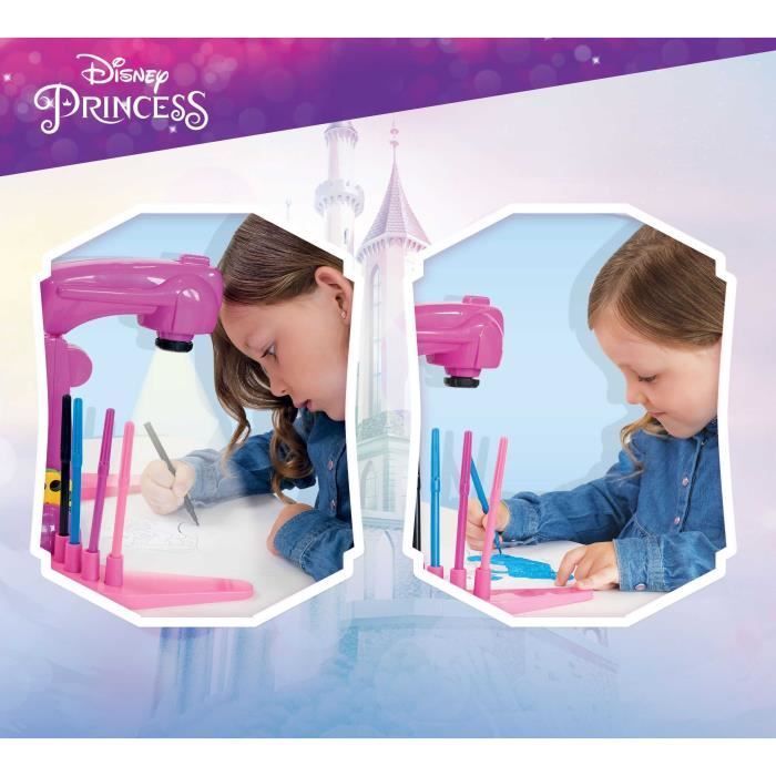 Drawing Projector - LISCIANIGIOCHI - PRINCESSES - Accessories Included, Princess Models