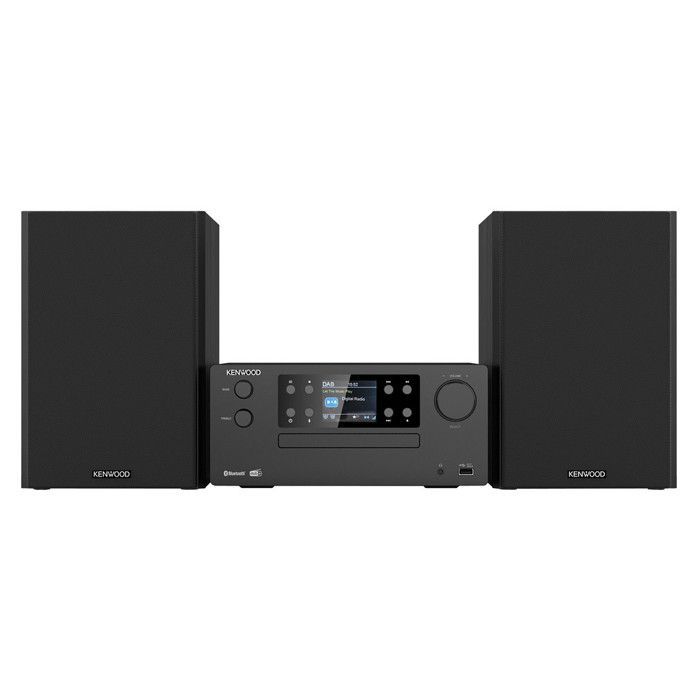 Microsistema HiFi - Kenwood - M-925DAB-B - 2x50W - Bluetooth - DAB+