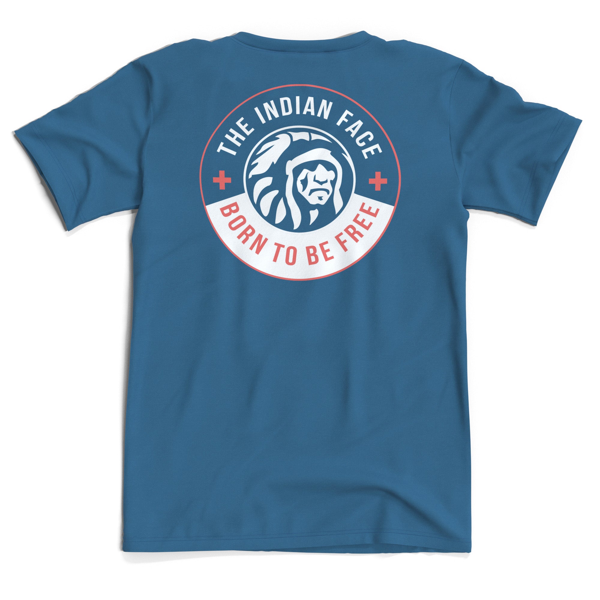  T-shirt med The Indian Face Spirit-motiv