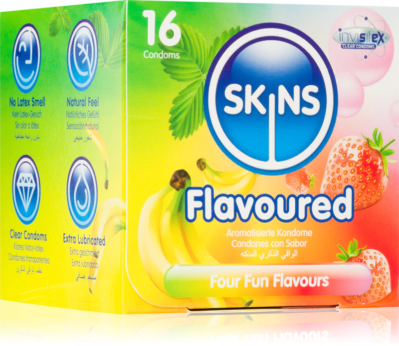 Preservativos para dispositivos médicos Skins Flavors